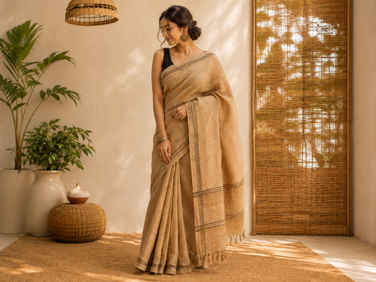 JUTE SAREES